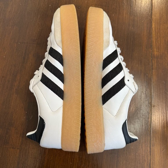 Adidas Samba Shoes Mens Size 10 White Black Gum OG Classic Soccer Sneakers - Picture 5 of 10